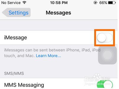 如何关闭禁用iPhone的iMessage