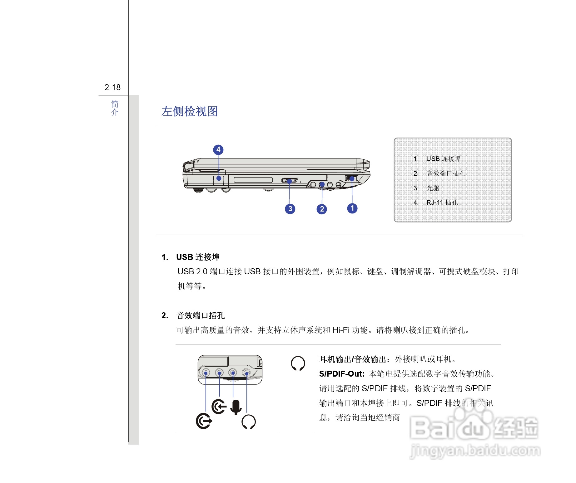 微星MSI GE603笔记本电脑使用说明书:[4]