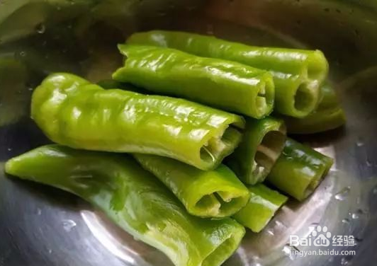 虎皮青椒的做法