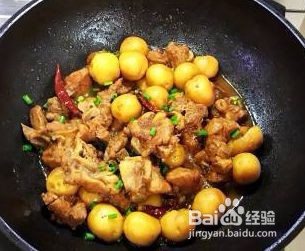家庭小菜排骨炖土豆