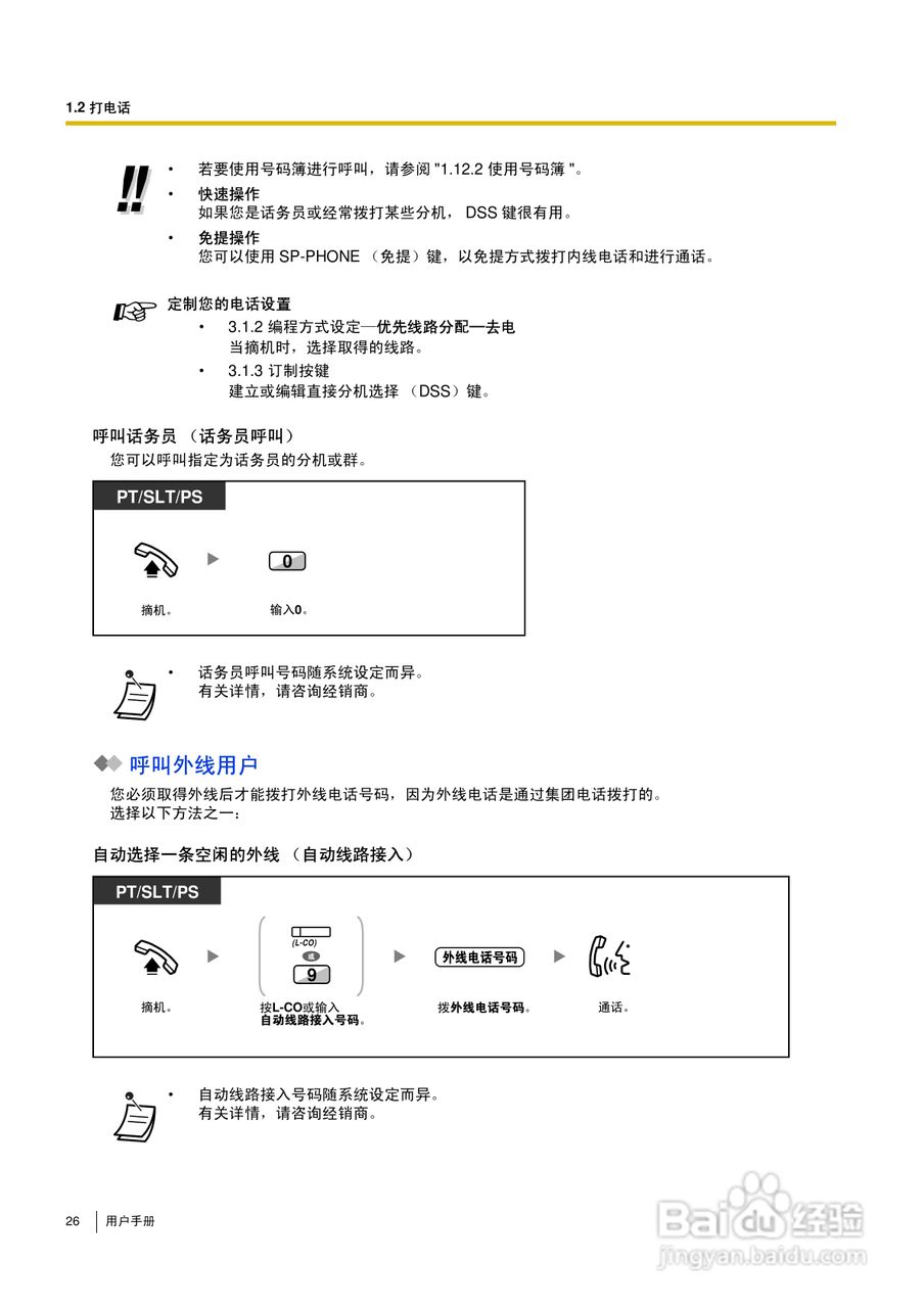 Panasonic KX-TDA30/TDA100/TDA200/TDA600电话交换机:[3]