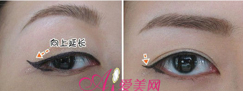 怎样画眼线眼线怎么画好看,上扬眼线的画法