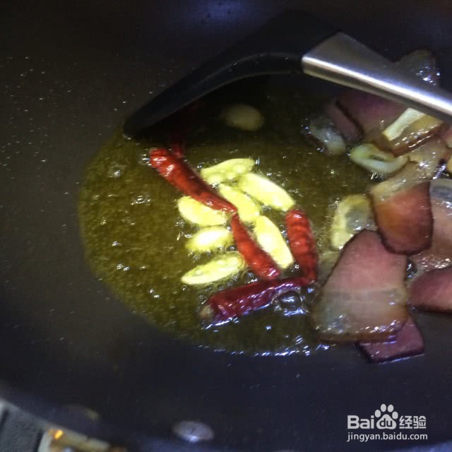 心心念念的干煸茶树菇