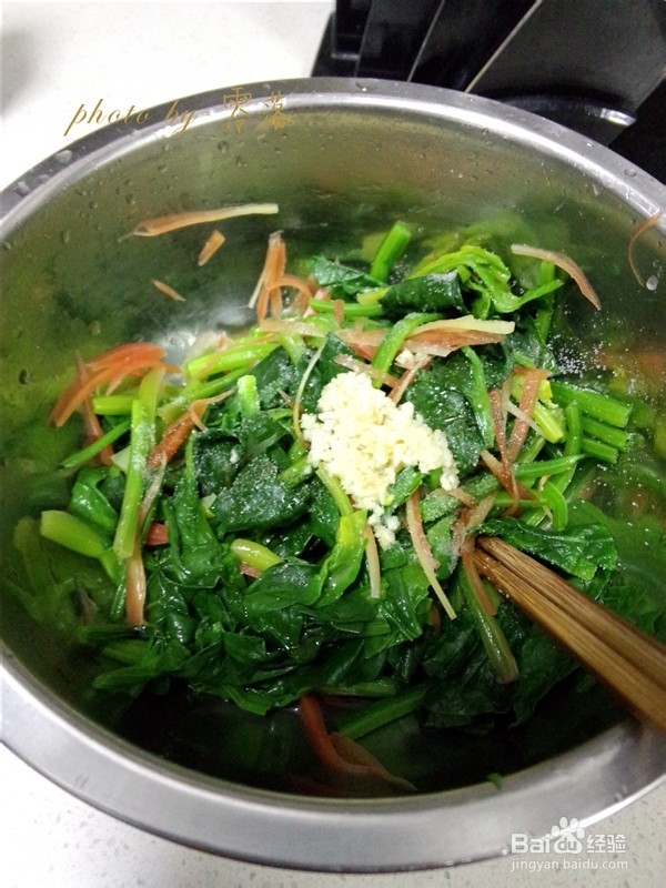 清新爽口：菠菜塔