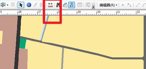 为什么gis的测量工具无法使用