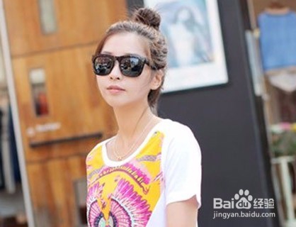 清爽活泼小丸子 时尚潮流风，丸子头的诱惑