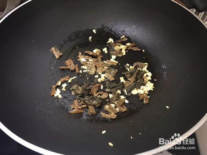 怎样做出家常菜系列之梅干菜炒四季豆