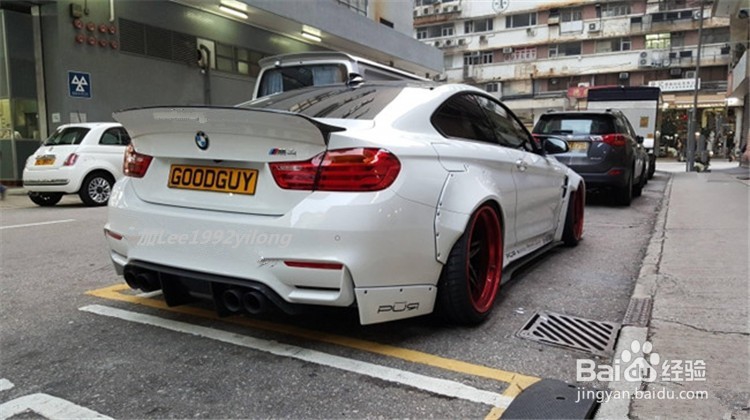 新款宝马M4改装LB宽体包围HRE轮毂排气
