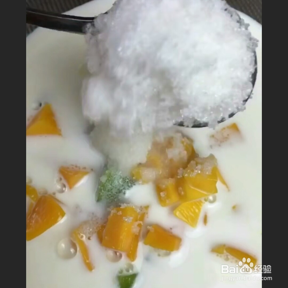 在家里做冰糕