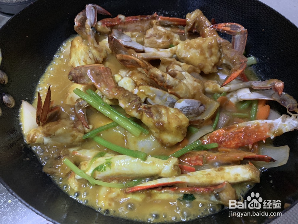 又酥又香的泰式咖喱蟹