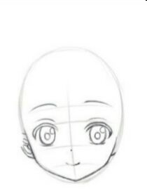 瓜子脸型q版人物教程