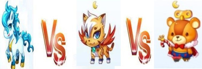 天天酷跑蓝焰马仔和黄玉灵猫和叮叮小熊属性解析