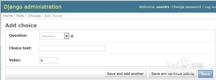 Django1.7中文入门教程：[13]添加关联对象