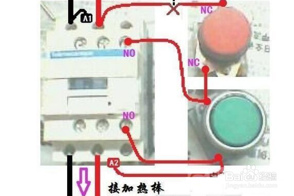 交流接触器应该怎么接线?