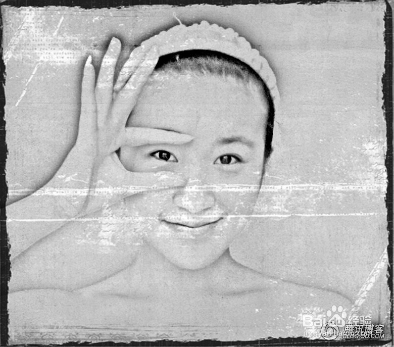 如何用美图秀秀一秒钟自拍照变素描画像!