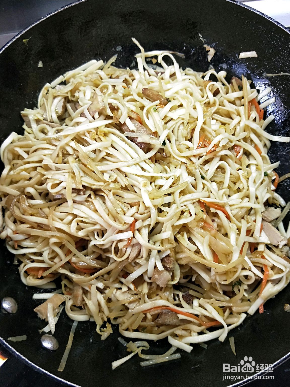 家常炒面的做法