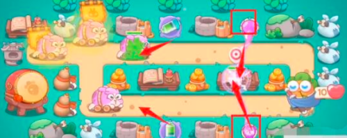 保卫萝卜4喜乐月饼节第15关攻略