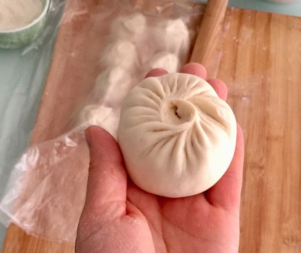 萝卜丝素馅包子