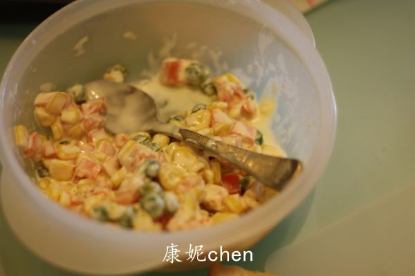 火腿杂蔬三文治