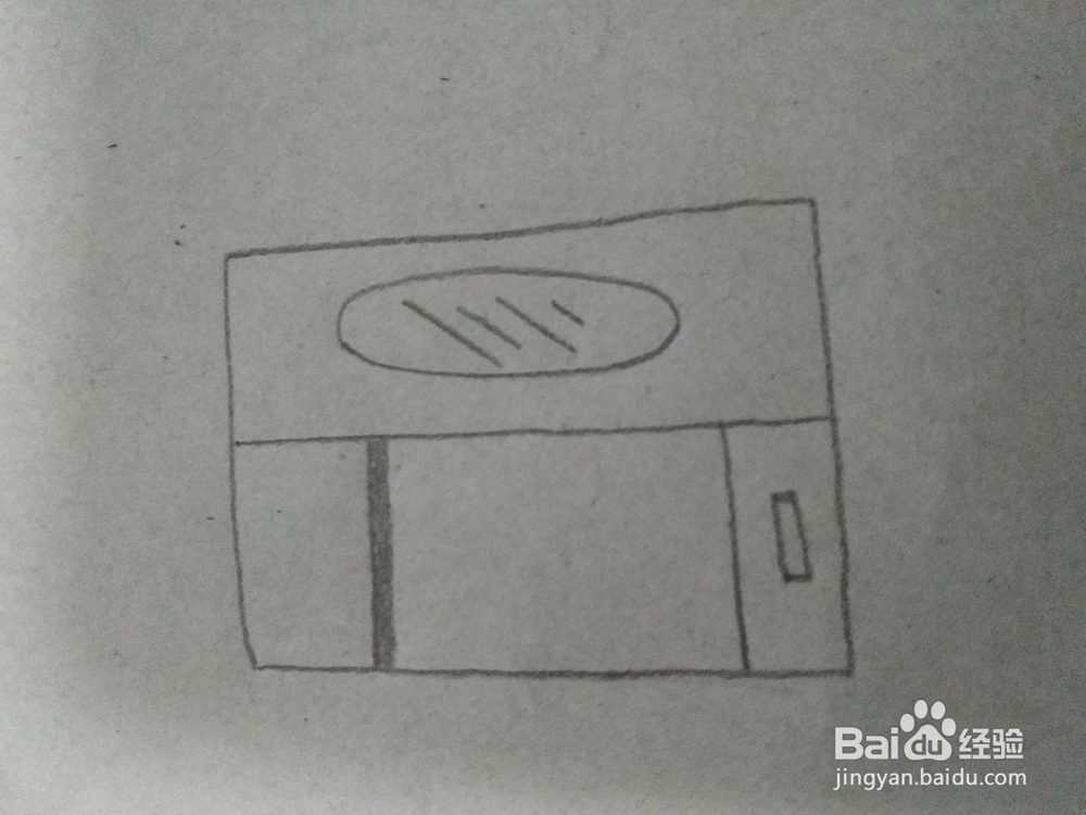 衣柜简笔画教程