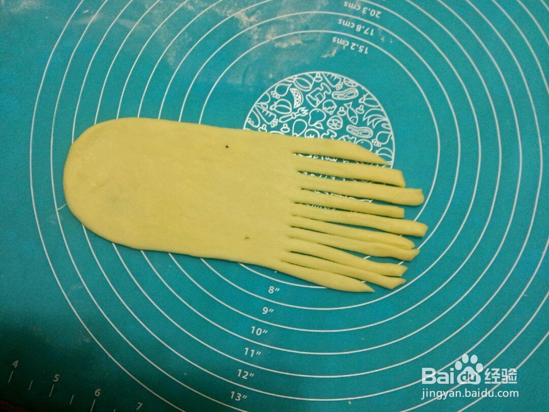 毛毛虫肉松面包的做法