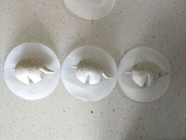 黑芝麻牛奶馒头