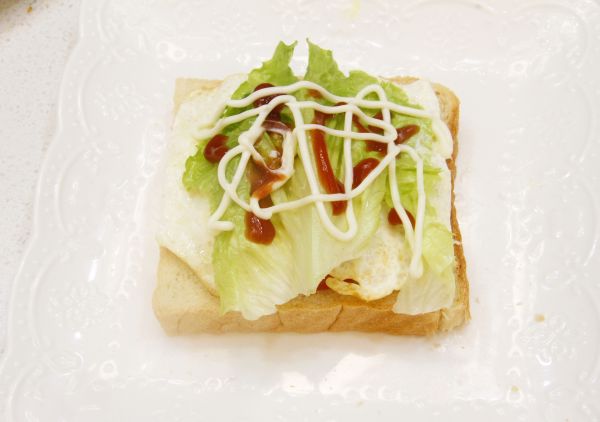 快手早餐 火腿三文治