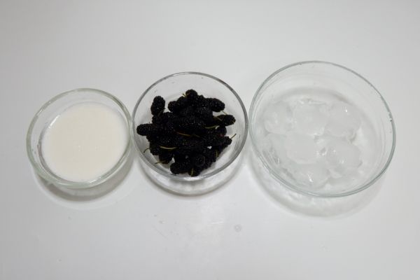 #优思明520 我爱0距离#桑葚牛奶冰沙