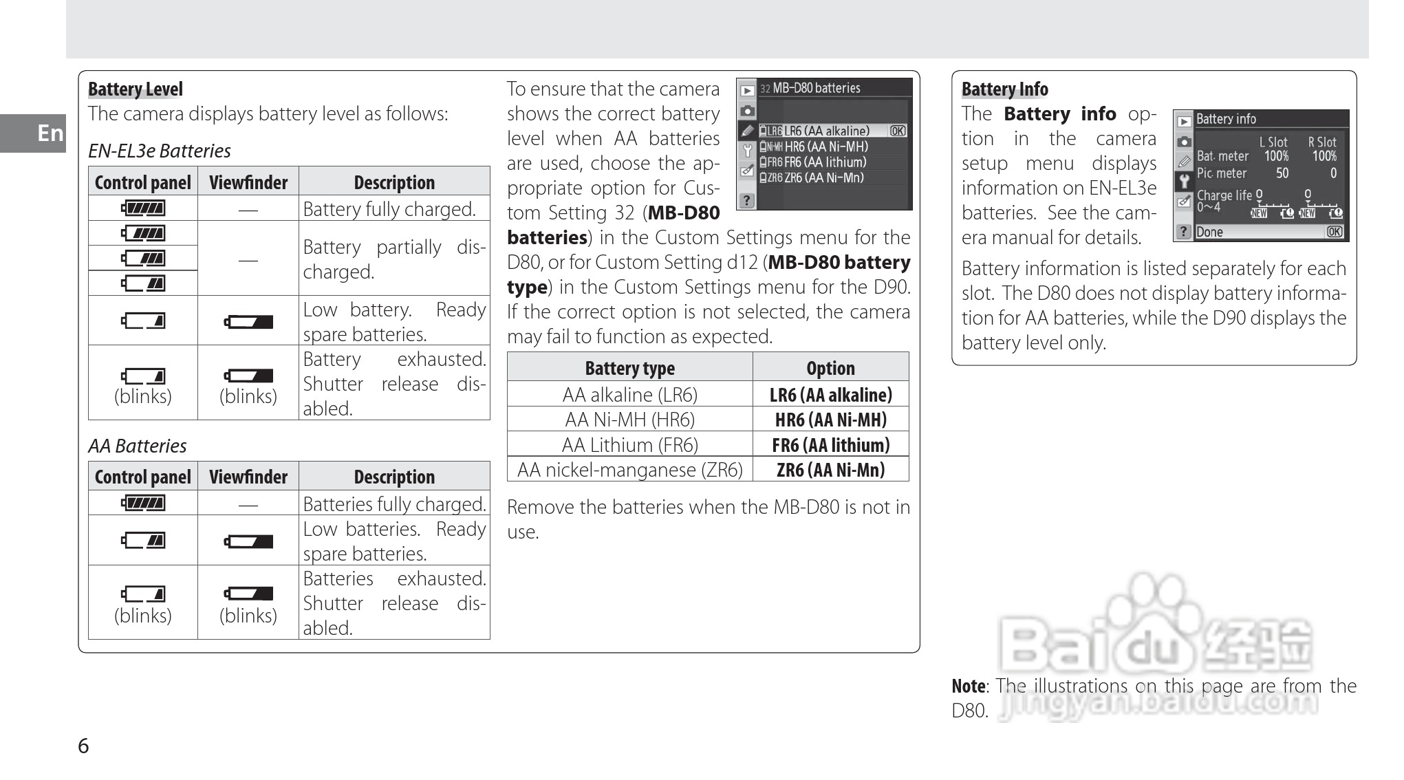 Nokon MB-D80数码单反相机使用说明书:[3]