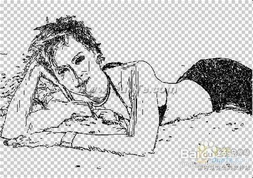 PS合成照片实例:把美女放到红砖墙里