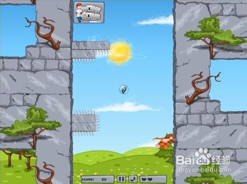 穴居人奔跑小游戏怎么玩？