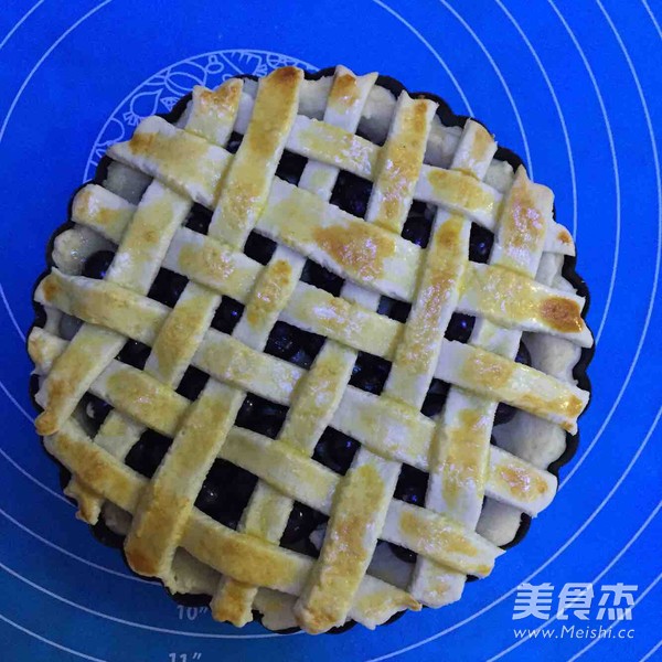 蜂蜜蓝莓派的做法