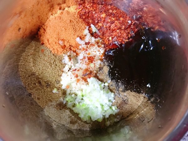 烤箱版麻辣烧烤