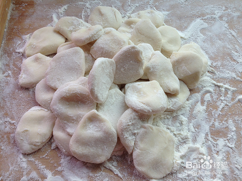 羊肉馅饺子的制作