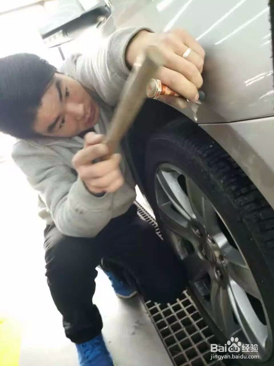 汽车车身有凹坑，但没有伤漆怎么办