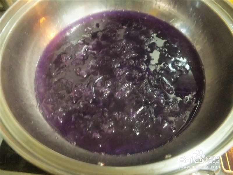 补气和血——紫薯银耳羹做法
