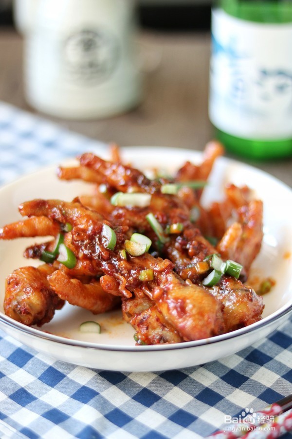 韩式辣酱鸡爪的做法