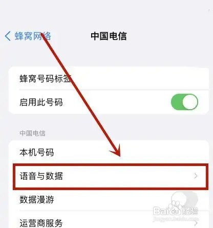 苹果手机怎么开启5g