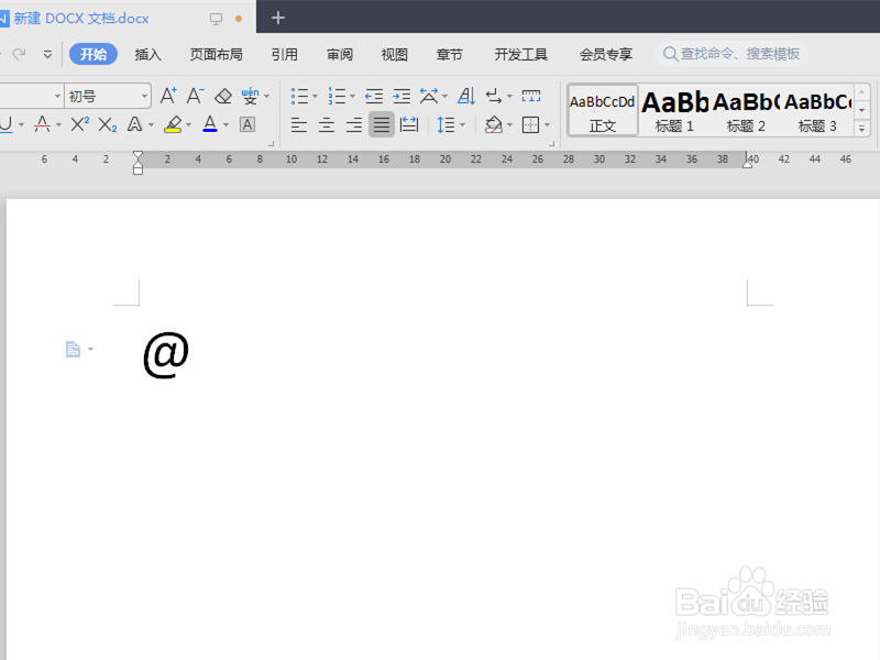 笔记本上的@怎么打上去