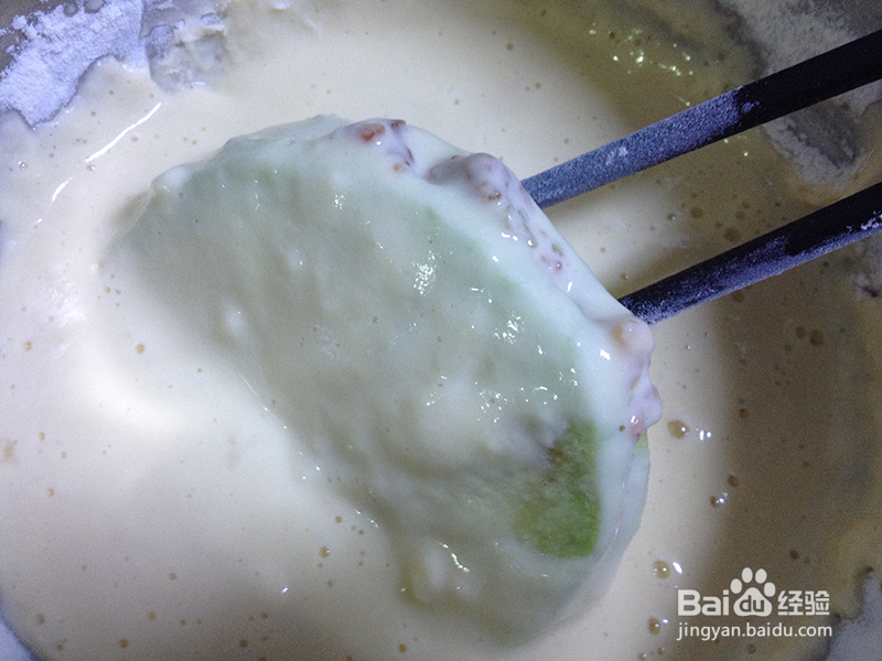 怎么做夹肉茄饼？