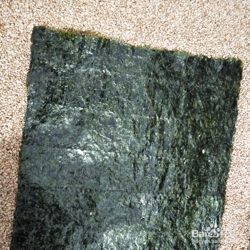 奶奶教你做芝麻海苔夹心