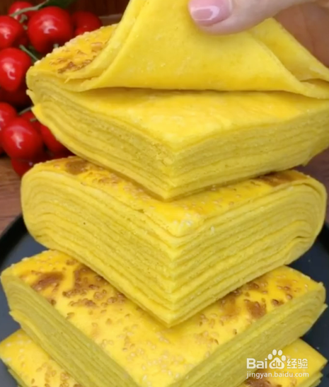 如何做南瓜千层饼