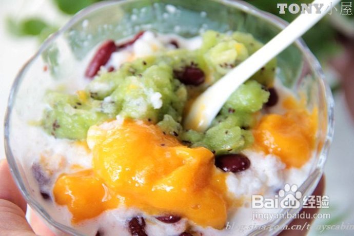 零难度一学就会的风靡大江南北的牛奶红豆冰沙----让我们把夏天清凉到底吧