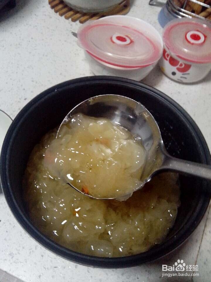 最简单的懒人银耳汤做法