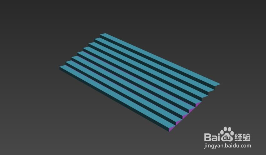怎么利用3DMAX快速画个楼梯踏步