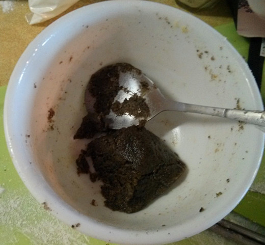 红薯糯米黑芝麻饼