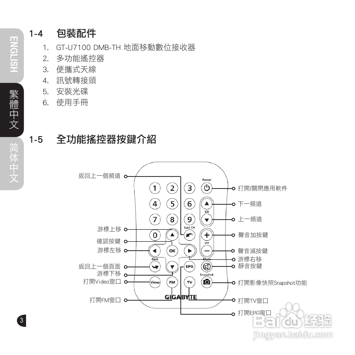 技嘉GT-U7100电视工具使用说明书:[2]