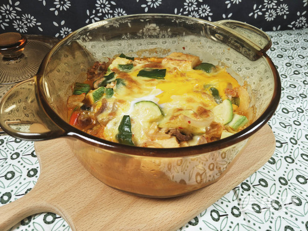 芝士泡菜锅的做法