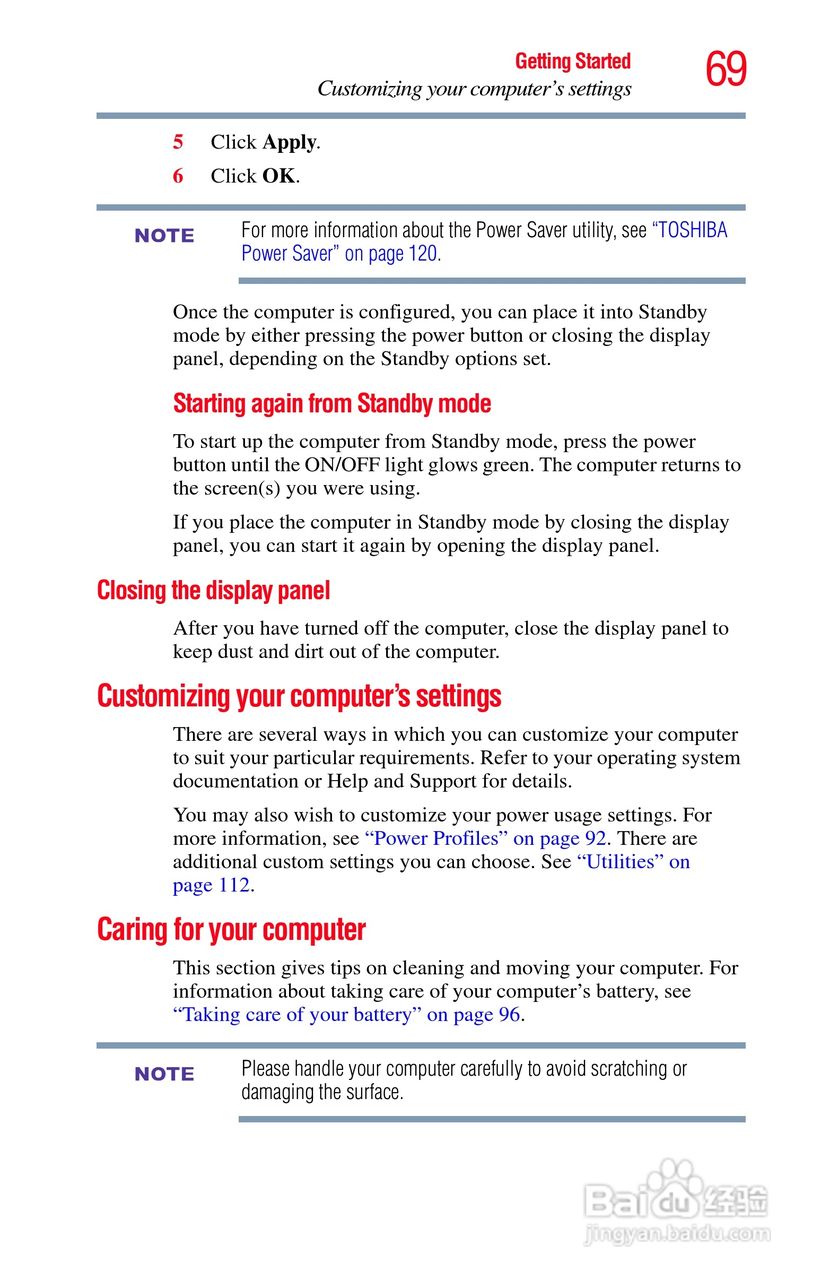 东芝NB200笔记本电脑使用说明书:[7]