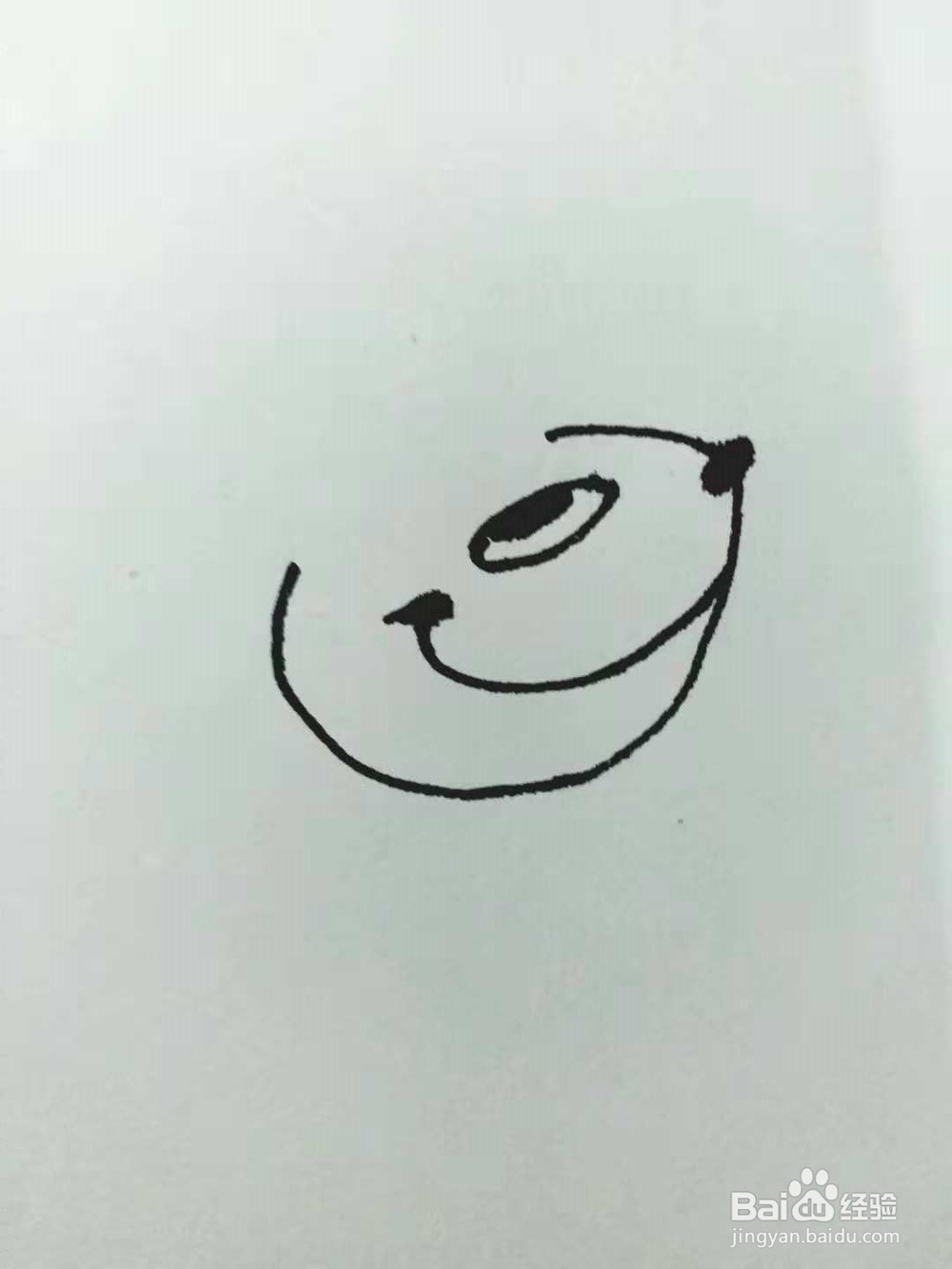 卡通老鼠的简笔画法《一》